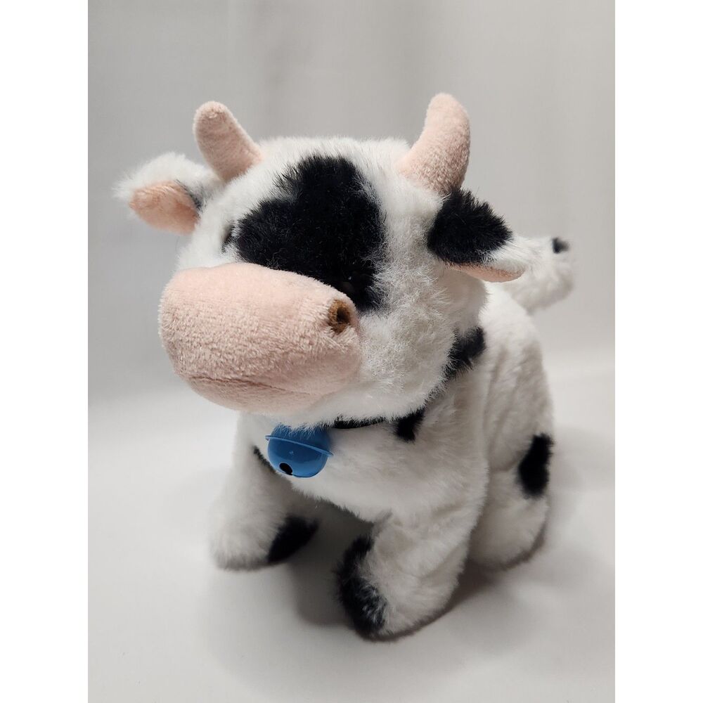 Interactive Walking Cow Plush Toy – Sound & Movement